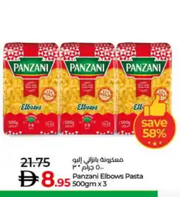 Lulu Hypermarket PANZANI Pasta offer