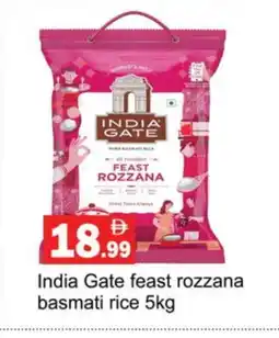 Gulf Hypermarket INDIA GATE Basmati / Biryani Rice offer