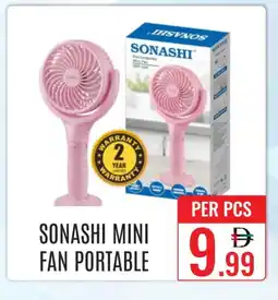 Day Star Department Store SONASHI Fan offer