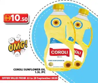 Grand Hyper Market COROLI Sunflower Oil offer