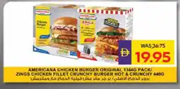 Megamart AMERICANA Chicken Burger offer
