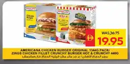 Spar AMERICANA Chicken Burger offer