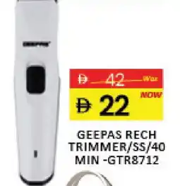 Mango Hypermarket LLC GEEPAS Remover / Trimmer / Shaver offer