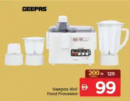 Mark & Save GEEPAS Food Processor offer