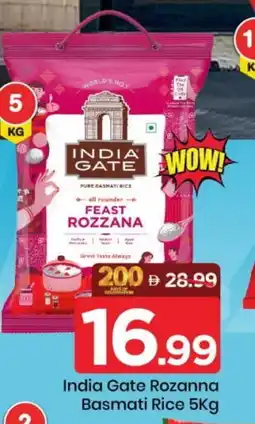 Mark & Save INDIA GATE Basmati / Biryani Rice offer