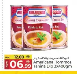 Kenz Hypermarket AMERICANA Tahina & Halawa offer