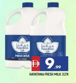 Al Madina HAYATNA Fresh Milk offer