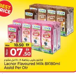 Kenz Hypermarket LACNOR Flavoured Milk offer
