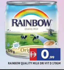 Al Madina RAINBOW Evaporated Milk offer