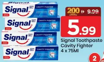 Mark & Save SIGNAL Toothpaste offer