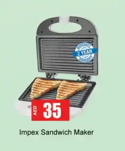 Gulf Hypermarket IMPEX Sandwich Maker offer