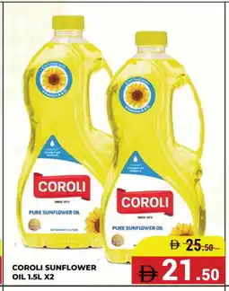 Kerala Hypermarket COROLI Sunflower Oil offer