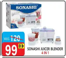 United Hypermarket SONASHI Mixer / Grinder offer