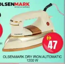 Mango Hypermarket LLC OLSENMARK Ironbox offer