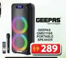Grand Hyper Market GEEPAS Speaker offer