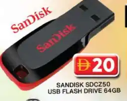 Grand Hyper Market SANDISK Flash Drive offer