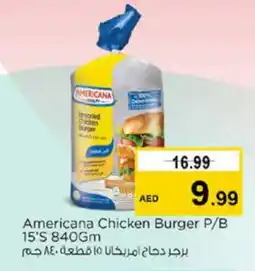 Nesto AMERICANA Chicken Burger offer