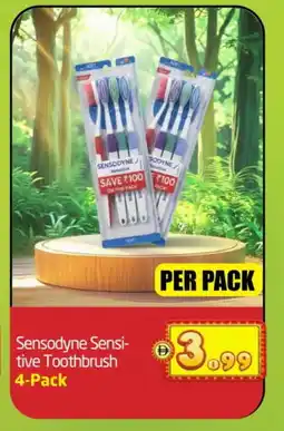 Delta Centre SENSODYNE Toothbrush offer