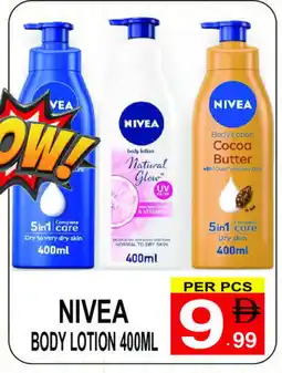 Friday Center Nivea Body Lotion & Cream offer