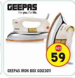 Baniyas Spike Hypermarket GEEPAS Ironbox offer