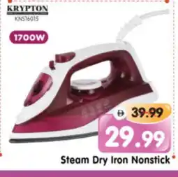 Al Madina Hypermarket KRYPTON Ironbox offer