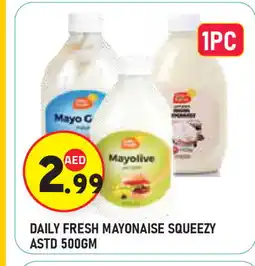 Baniyas Spike Hypermarket DAILY FRESH Mayonnaise offer
