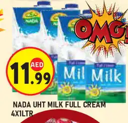 Baniyas Spike Hypermarket NADA Full Cream Milk offer