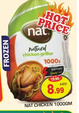 Baniyas Spike Hypermarket NAT Frozen Whole Chicken offer