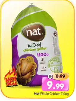 Al Madina Hypermarket NAT Frozen Whole Chicken offer