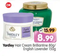 Al Madina Hypermarket YARDLEY Hair Cream offer