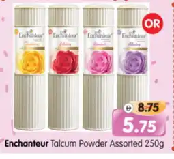 Al Madina Hypermarket Enchanteur Talcum Powder offer