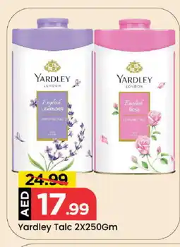 Mark & Save YARDLEY Talcum Powder offer