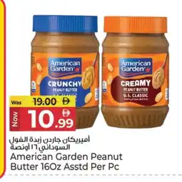 Kenz Hypermarket AMERICAN GARDEN Peanut Butter offer