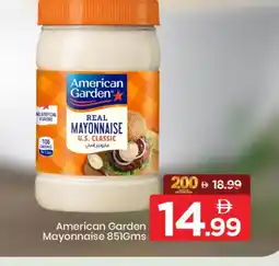 Mark & Save AMERICAN GARDEN Mayonnaise offer