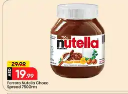 Mark & Save NUTELLA Chocolate Spread offer