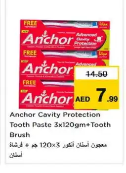 Last Chance ANCHOR Toothpaste offer
