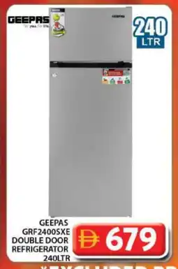 Grand Hyper Market GEEPAS Refrigerator offer