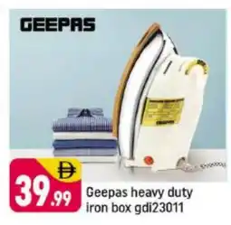 Shaklan GEEPAS Ironbox offer