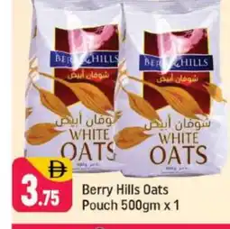 Shaklan BERRY HILLS Oats offer