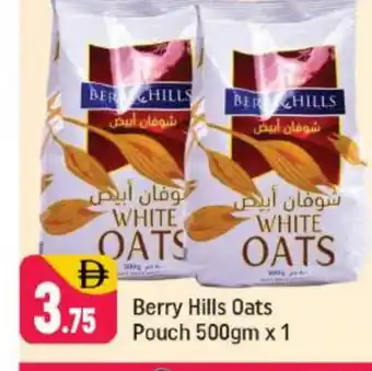 Shaklan BERRY HILLS Oats offer