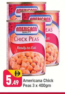 Shaklan AMERICANA Chick Peas offer