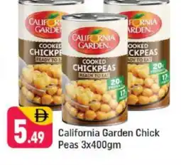 Shaklan CALIFORNIA Chick Peas offer
