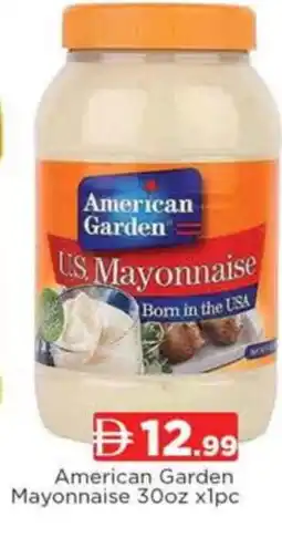 Al Madina AMERICAN GARDEN Mayonnaise offer