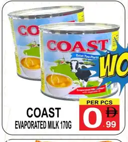 Gift Point COAST Evaporated Milk offer