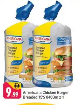 Shaklan AMERICANA Chicken Burger offer