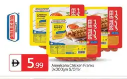 Talal Market AMERICANA Chicken Franks offer