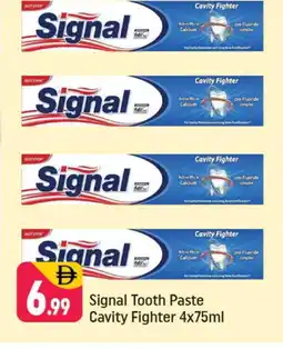 Shaklan SIGNAL Toothpaste offer
