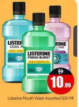 Bigmart LISTERINE Mouthwash offer