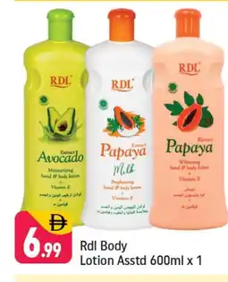 Shaklan RDL Body Lotion & Cream offer
