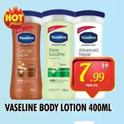 Night to Night Hypermarket VASELINE Body Lotion & Cream offer